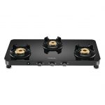 Hindware ALVERIO 3 Burner Glass Gas Stove