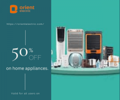 Orient Electric Home Appliances - Up To 50% OFF