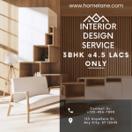 HomeLane: Stylish 3BHK Interiors At Just 😲 4.5Lacs With 10-Years Warranty