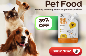 Goofy Tails – 30% off bone broth for dogs and cats.