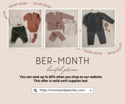 Mama and Peaches Get Upto 60% OFF ON TOP SELLERS+FREE