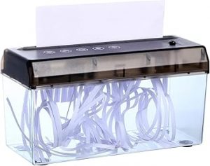 Inditradition Battery & USB Operated A4 Paper Shredder Machine