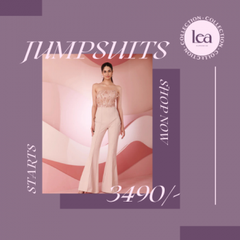 Lea Clothing Latest Jumpsuits Collection start at just 3,490 Rs.