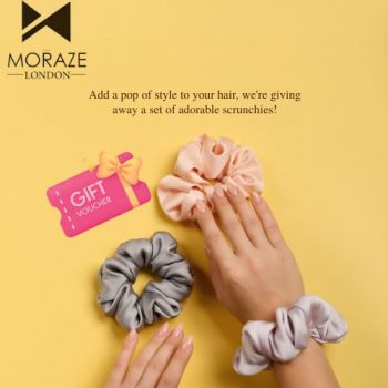 Moraze-Shop Satin Scrunchies set