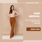 Buy 2 Kurtis & Get 15% OFF On Orders