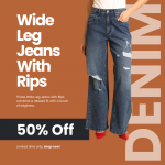 kazo - Get your Wide Leg Jeans