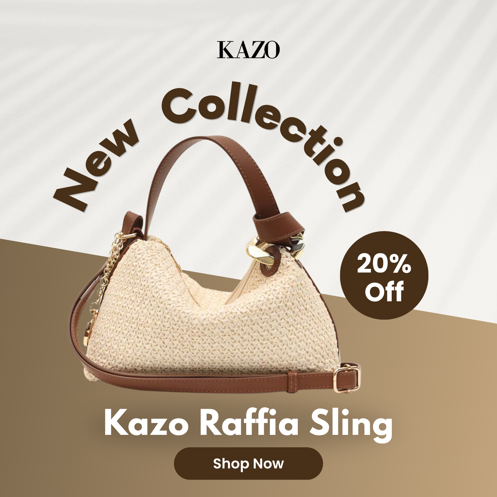 kazo - Buy Raffia Sling Bag
