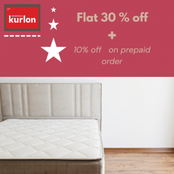 kurlon-flat-30-off-and-10-on-prepaid-order