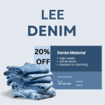 LEE offer 20% off