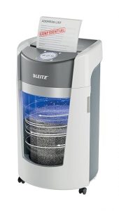 Leitz IQ OptiMax Office Cross Cut Paper Shredder