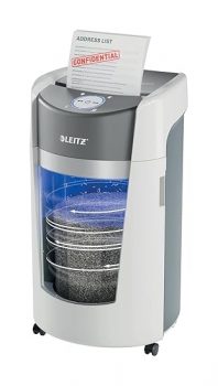 Leitz IQ OptiMax Office Cross Cut Paper Shredder