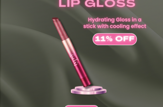 Typsy Beauty - Get your 11% off in glossified lip gloss