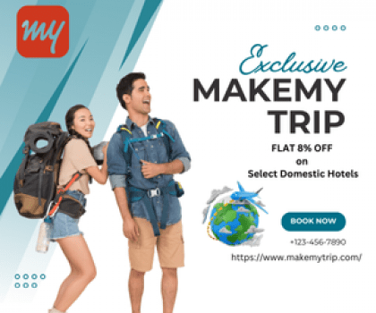 Exclusive: FLAT 8% OFF on Select Domestic Hotels