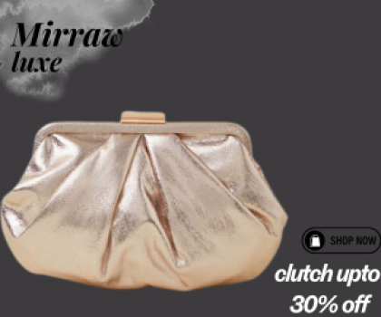 Mirraw luxe clutch upto 30% off