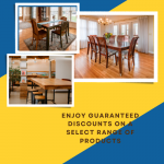 Enjoy guaranteed discounts on a select range of products