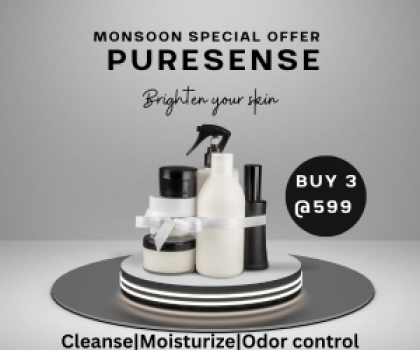 PureSense Monsoon Offer Buy 3 @599