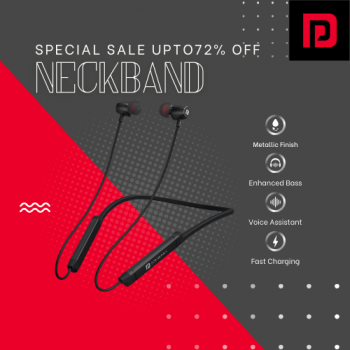 Portronics-Special Sale on neckband upto72% off
