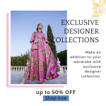 Avail Up to 50% OFF On Exclusive Designer Collections