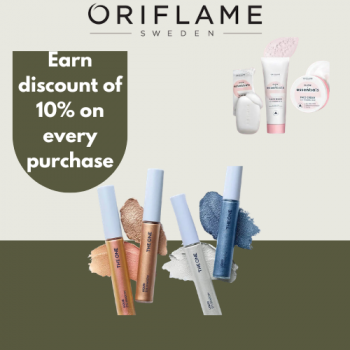 oriflame - 10% off every purchase