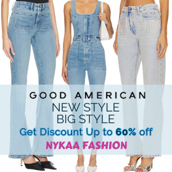 Nykaa Fashion Get upto 60% off on Good American