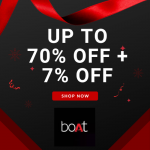 Up To 70% Off + 7% Off on boat products