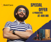 Bold Care Promo Code: GET 4 PRODUCTS AT ₹499