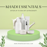 khadi essentials “Sitewide Offer : Up To 50% OFF+Extra 30% OFF