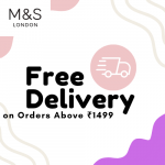 Marks & Spencer-Free Delivery on Orders Above ₹1499