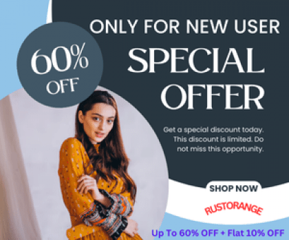 Rustorange Sitewide Offer- Up To 60% OFF + Flat 10% OFF On Your First Order