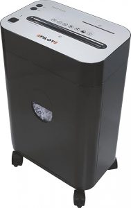 PILOT 12CC Paper, CD and Credit Card Cross Cut Shredder