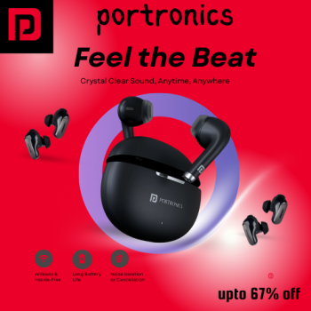 portronics-Get wireless-earbuds upto 67% off