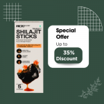 AceBlend TruBLK Shilajit Sticks – Exclusive 35% OFF Offer