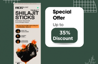 AceBlend TruBLK Shilajit Sticks – Exclusive 35% OFF Offer