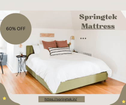 Springtek Mattress - Avail Up To 60% OFF On Your Purchase