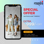 House of masaba-Extra 999 off Use Promo code, Hurry Up!