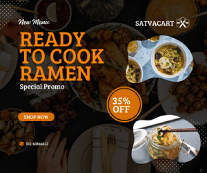 Satvacart coupon code ready to eat foods ramen
