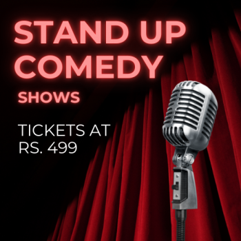 Stand-up Shows only at Rs.499
