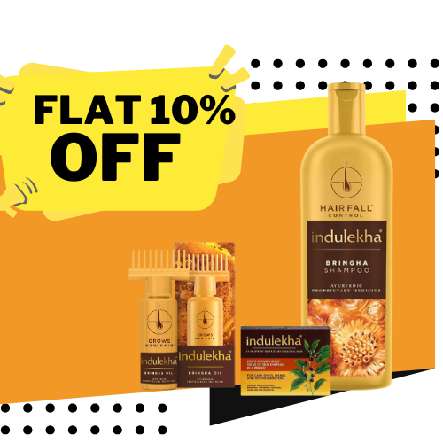 Get Flat 10% Off On All Orders of indulekha