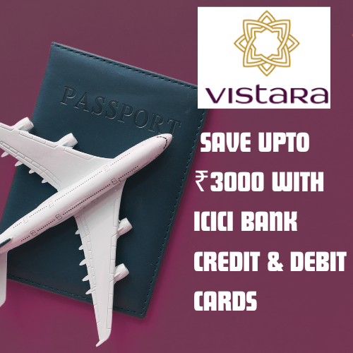 -save upto ₹3000 with ICICI Bank Credit & Debit Cards