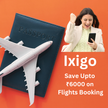 Ixigo Save Upto โน6000 on Flights Booking