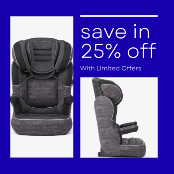 Mothercare- Sena Easyfix Highback Booster Car Seat – 25% Off Now!