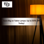 Save Big on Table Lamps: Up to 50% Off Today!
