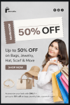 Only India-Up to 50% OFF on Bags, Jewelry, Hat, Scarf & More