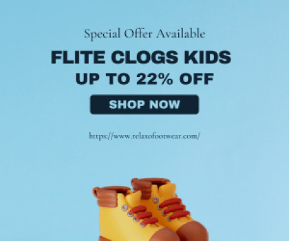 Enjoy Up to 22% Off On Flite Clogs for kids at relaxo!