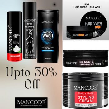 Mancode-Get Upto 30% Off on Hair Care