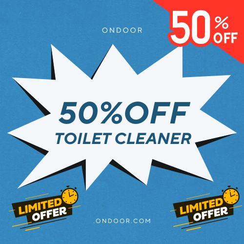 50% OFF ON TOILET CLEANER