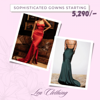 Lea Clothing sophisticated gowns starting 5,290/- only