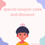 special coupon code and discount