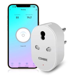 Conbre 16A Wifi + BT Smart Plug for automation