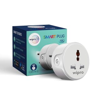 Wipro 10A smart plug with Energy monitoring